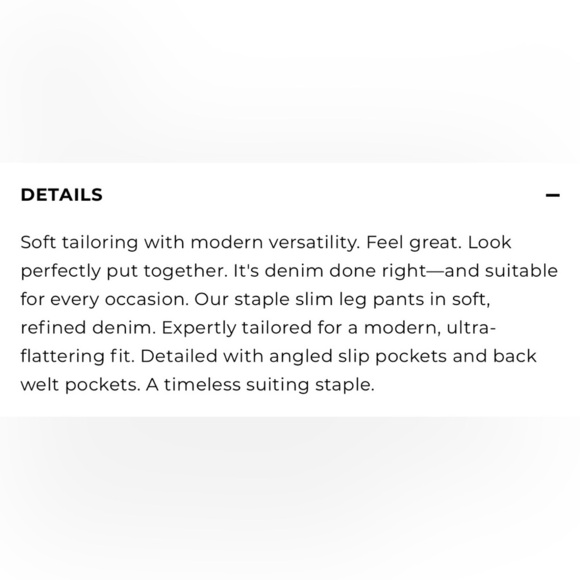 Talbots Women's Straight Leg đź‘–Jeans - Dark Blue - Picture 6 of 9